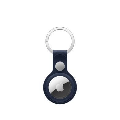 Чохол Apple AirTag FineWoven Key Ring – Deep Blue (MA7H4)