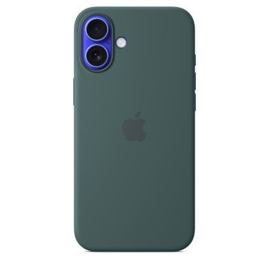 Чехол Apple iPhone 16 Plus Silicone Case with MagSafe - Lake Green (MYYH3)
