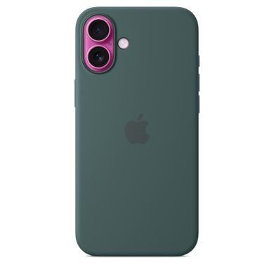 Чехол Apple iPhone 16 Plus Silicone Case with MagSafe - Lake Green (MYYH3)