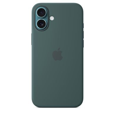 Чехол Apple iPhone 16 Plus Silicone Case with MagSafe - Lake Green (MYYH3)