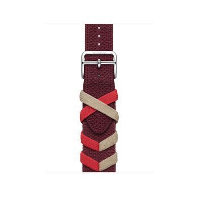 Ремінець Apple Watch Hermès - 41mm Rouge H Bridon Single Tour (MTHL3)