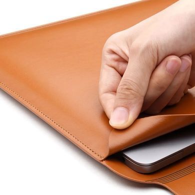 Шкіряний чохол WiWU Skin Pro II для ноутбука Apple MacBook Air 15.3" - Коричневий