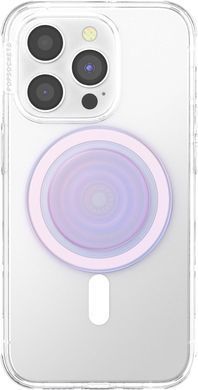 Держатель для телефона PopSockets Phone Grip Compatible with MagSafe - Clear Opalescent