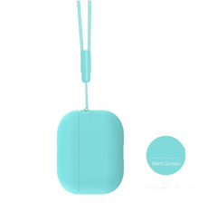 Бірюзовий силіконовий чохол з ремінцем для AirPods Pro 2