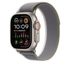 Ремешок Apple Green/Gray Trail Loop для Watch 49mm - S/M - M/L