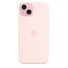 Чехол Apple iPhone 15 Plus Silicone Case with MagSafe - Light Pink (MT143)