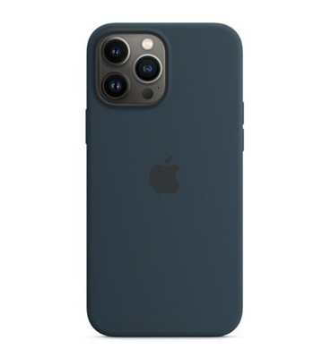 Чехол Apple iPhone 13 Pro Max Silicone Case with MagSafe - Abyss Blue (MM2T3)