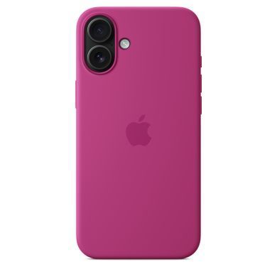 Чехол Apple iPhone 16 Plus Silicone Case with MagSafe - Fuchsia (MYYE3)