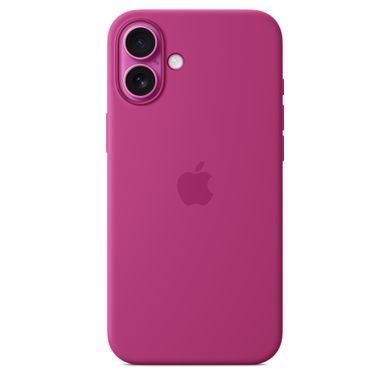 Чехол Apple iPhone 16 Plus Silicone Case with MagSafe - Fuchsia (MYYE3)