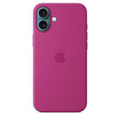 Чехол Apple iPhone 16 Plus Silicone Case with MagSafe - Fuchsia (MYYE3)