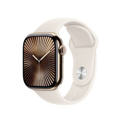 Ремінець Apple 42mm Starlight Sport Band - S/M (MXLL3)