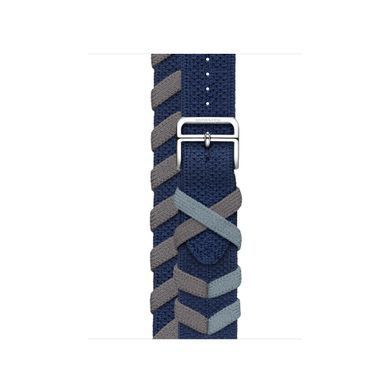Ремінець Apple Watch Hermès - 41mm Navy Bridon Double Tour (MTHP3)