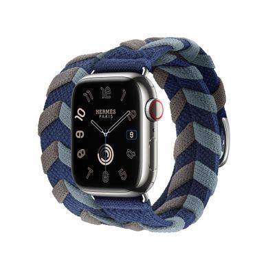 Ремінець Apple Watch Hermès - 41mm Navy Bridon Double Tour (MTHP3)
