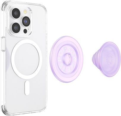 Держатель для телефона PopSockets Phone Grip Compatible with MagSafe - Clear Opalescent