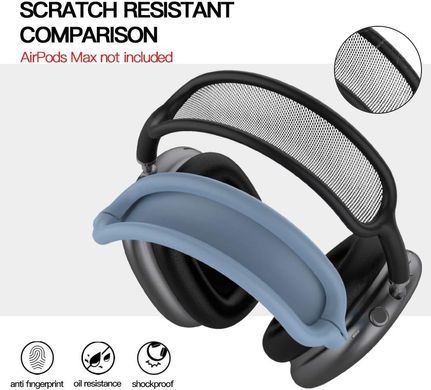 Чехол силиконовый на оголовье наушников Apple AirPods Max - Синий