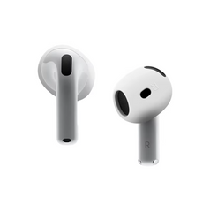 Накладки силіконові на навушники AirPods 4 - Білі