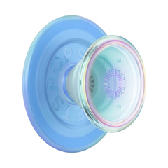 Тримач для телефону PopSockets Phone Grip Compatible with MagSafe - Blue Opalescent Translucent