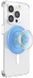 Тримач для телефону PopSockets Phone Grip Compatible with MagSafe - Blue Opalescent Translucent