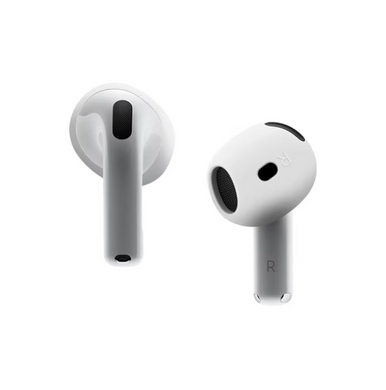 Накладки силіконові на навушники AirPods 4 - Білі