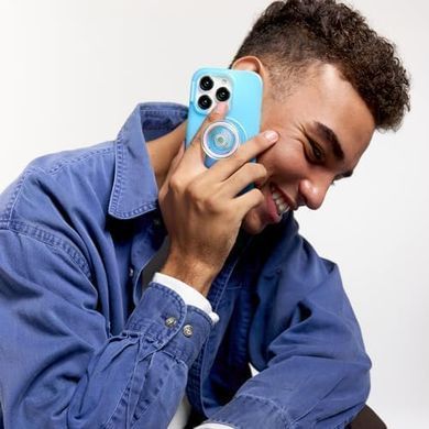 Тримач для телефону PopSockets Phone Grip Compatible with MagSafe - Blue Opalescent Translucent