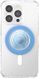 Тримач для телефону PopSockets Phone Grip Compatible with MagSafe - Blue Opalescent Translucent