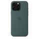 Чехол Apple iPhone 16 Pro Max Silicone Case with MagSafe - Lake Green (MA7V4)