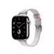 Ремінець Apple Watch Hermès - 42mm Platine/Mauve Twill Jump Attelage Single Tour (MDFP4)