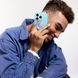 Тримач для телефону PopSockets Phone Grip Compatible with MagSafe - Blue Opalescent Translucent