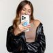 Тримач для телефону PopSockets Phone Grip Compatible with MagSafe - Blue Opalescent Translucent