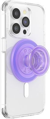 Тримач для телефону PopSockets Phone Grip Compatible with MagSafe - Lavender Translucent