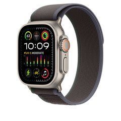 Ремешок Apple Blue/Black Trail Loop для Watch 49mm - S/M (MT613)