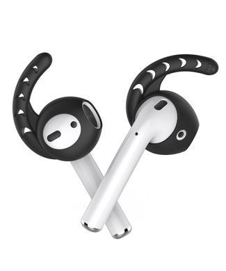 Чорні силіконові накладки гачки для AirPods