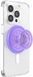 Тримач для телефону PopSockets Phone Grip Compatible with MagSafe - Lavender Translucent