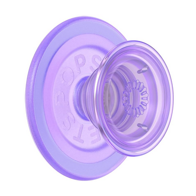 Тримач для телефону PopSockets Phone Grip Compatible with MagSafe - Lavender Translucent
