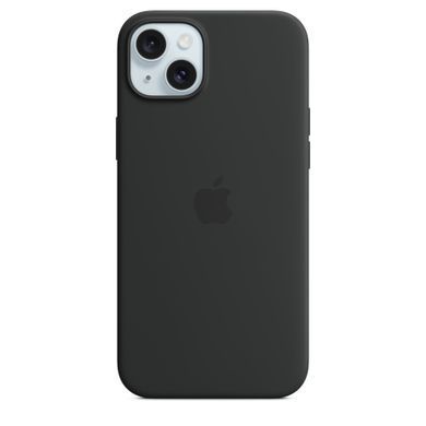 Чехол Apple iPhone 15 Plus Silicone Case with MagSafe - Black (MT103)