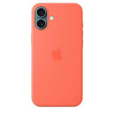 Чехол Apple iPhone 16 Plus Silicone Case with MagSafe - Tangerine (MDGT4)