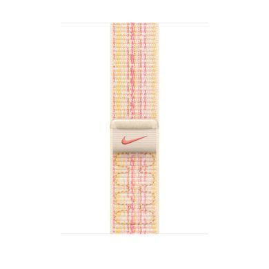Ремінець Apple Nike Sport Loop Watch 45mm Starlight/Pink (MUJY3)