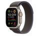 Ремінець Apple Blue/Black Trail Loop для Watch 49mm - S/M (MT613)