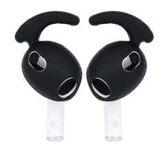 Накладки з гачками силіконові для AirPods 3 - Чорні