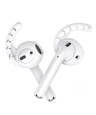 Білі силіконові накладки гачки для AirPods
