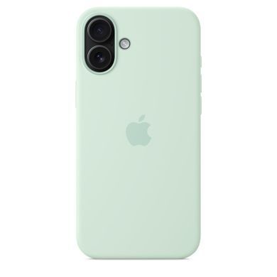 Чехол Apple iPhone 16 Plus Silicone Case with MagSafe - Aquamarine (MDGU4)
