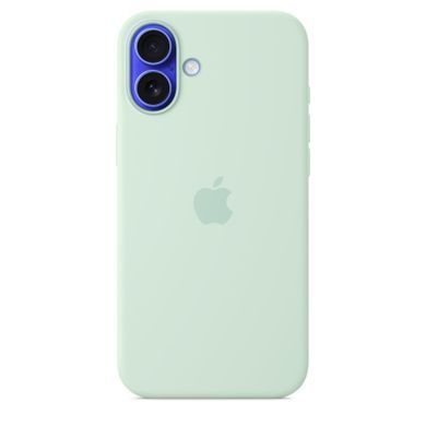 Чехол Apple iPhone 16 Plus Silicone Case with MagSafe - Aquamarine (MDGU4)