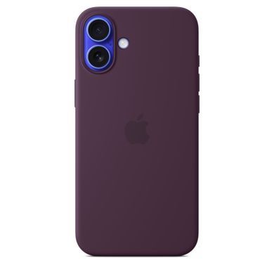 Чехол Apple iPhone 16 Plus Silicone Case with MagSafe - Plum (MYYD3)