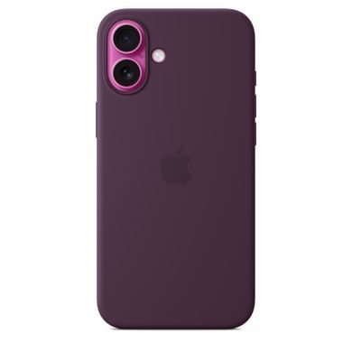 Чехол Apple iPhone 16 Plus Silicone Case with MagSafe - Plum (MYYD3)