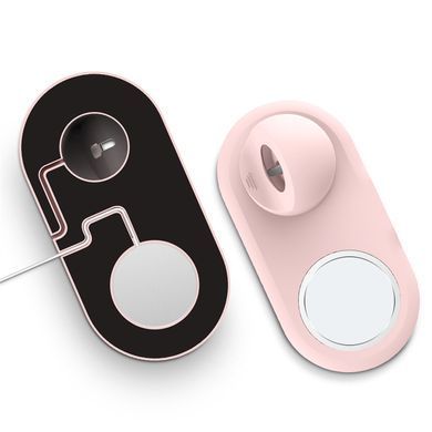 Силиконовая подставка для iPhone и Apple Watch - Серая