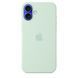 Чехол Apple iPhone 16 Plus Silicone Case with MagSafe - Aquamarine (MDGU4)