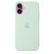 Чехол Apple iPhone 16 Plus Silicone Case with MagSafe - Aquamarine (MDGU4)