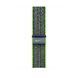 Ремінець Apple Nike Sport Loop Watch 45mm Bright Green/Blue (MTL43)