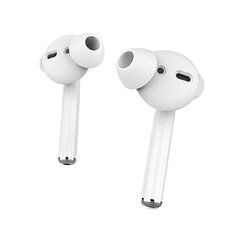 Білі силіконові вакуумні накладки для AirPods
