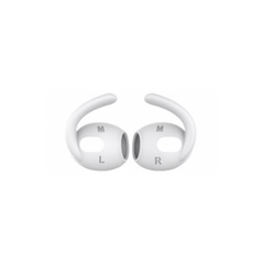 Білі силіконові накладки - крючки для AirPods 3 - Розмір М